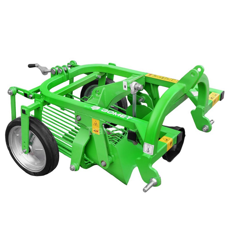 zemědělské stroje - Vibrační bagr (přesunutý tříbodový závěs) na brambory URSA Z655/1 Bomet