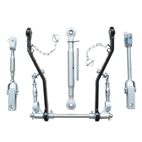 Three-point linkage suspension system