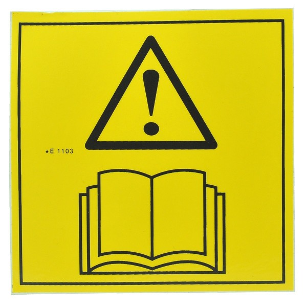 pegatinas de advertencia
