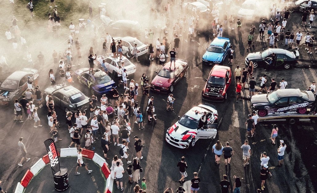 Show de velocidad en Rzeszów - LS Tractor uno de los participantes