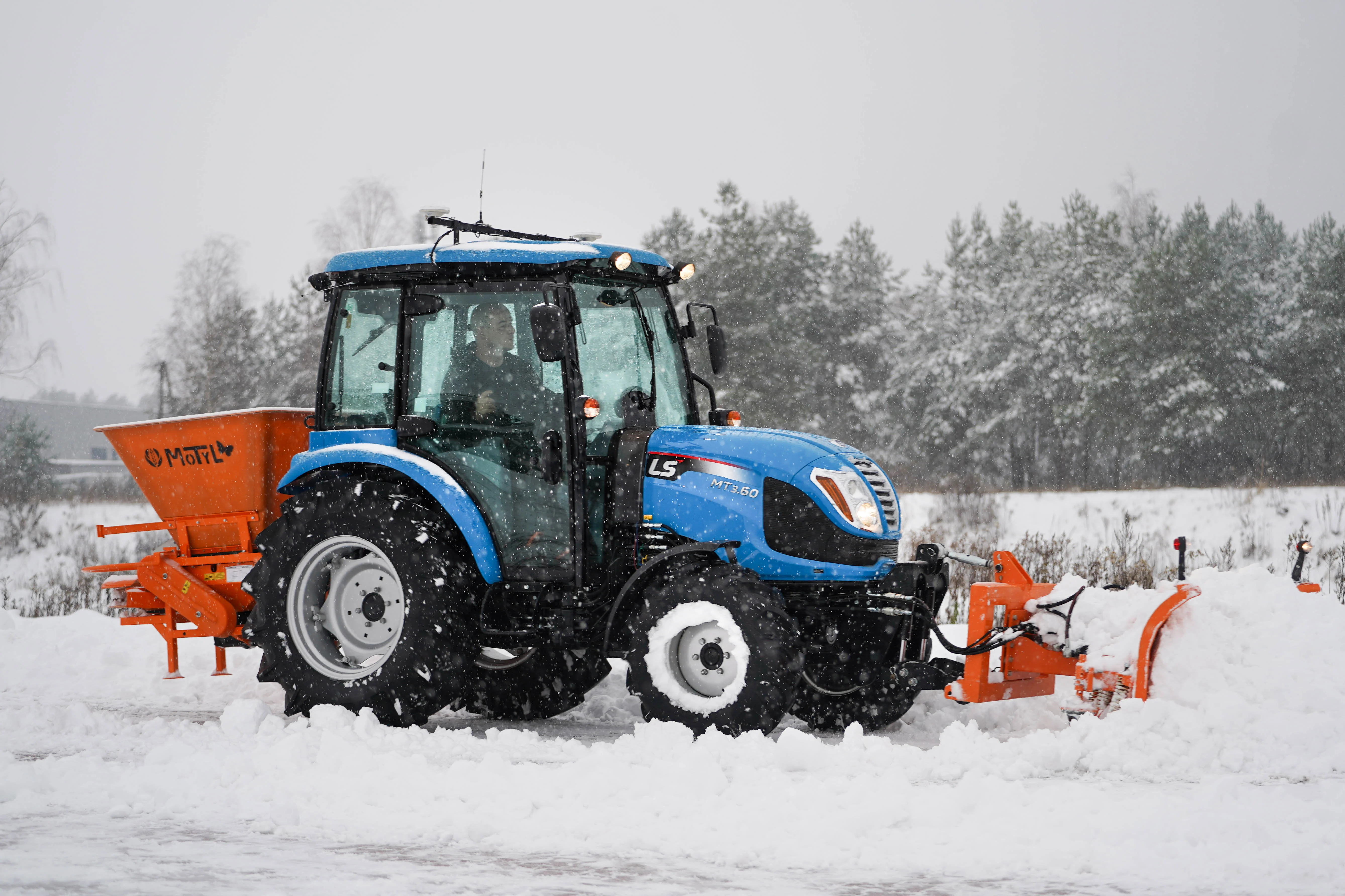 How much does a snow tractor cost? 