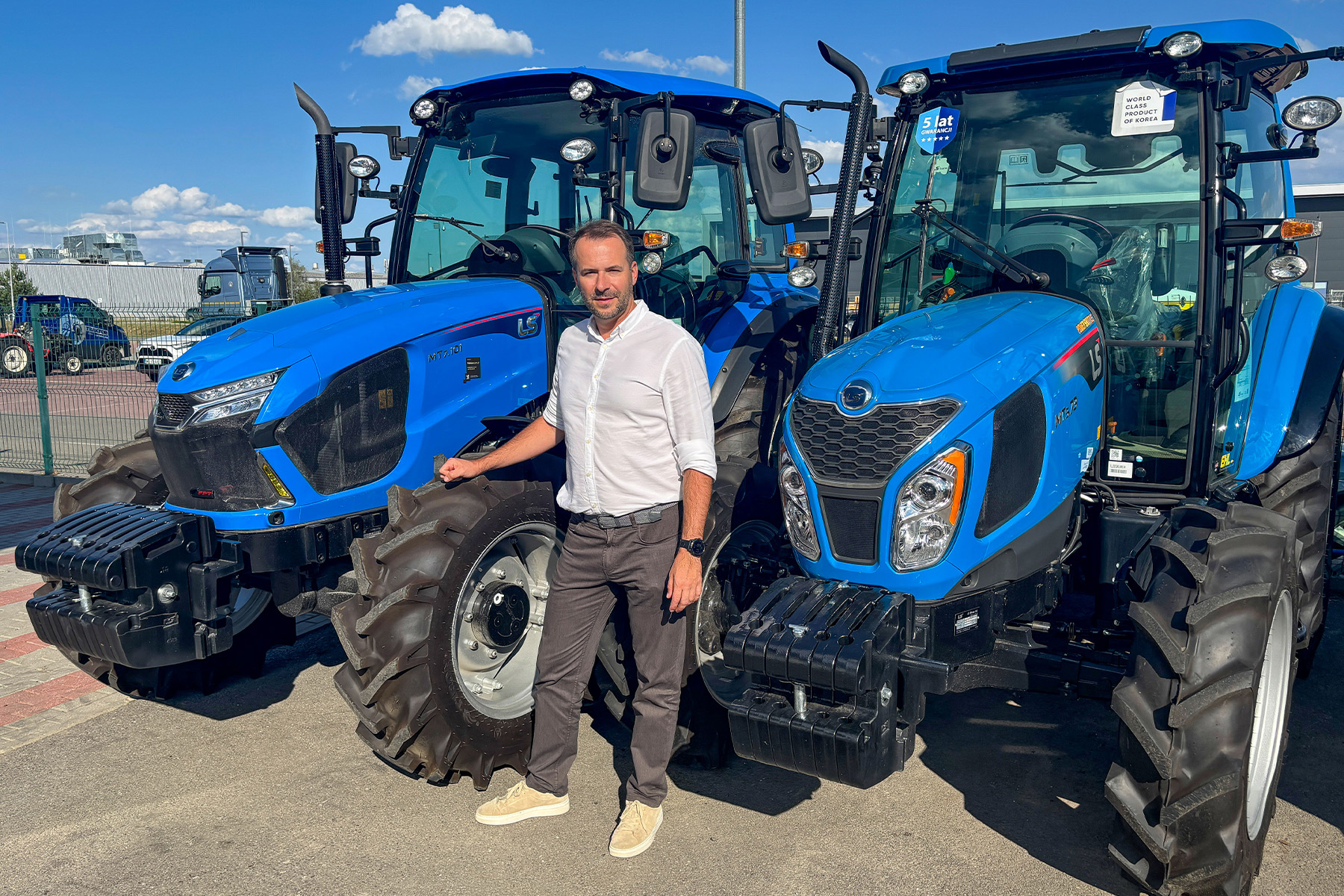 Tomrol Agro nowym dealerem LS Tractor w województwie podlaskim